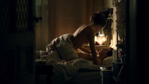 Sofia Zouagui, Vera Vitali - Bed Scenes in Arne Dahl: To the Top of the Mountain (2012)