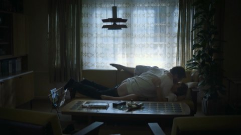 Julia Koschitz - Bed Scenes in Counterpart s02e06 (2019)