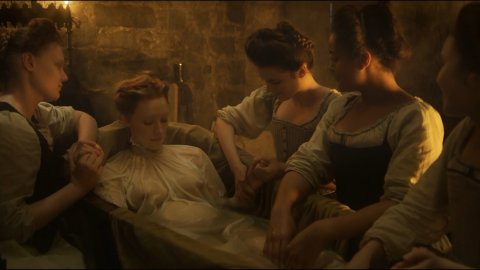 Saoirse Ronan - Bed Scenes in Mary Queen of Scots (2018)