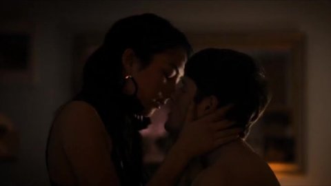 Natasha Liu Bordizzo - Bed Scenes in The Society s01e03 (2019)