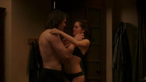 Zoey Deutch - Bed Scenes in Vampire Academy (2014)