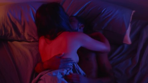 Gina Rodriguez, Brittany Snow, DeWanda Wise - Bed Scenes in Someone Great (2019)