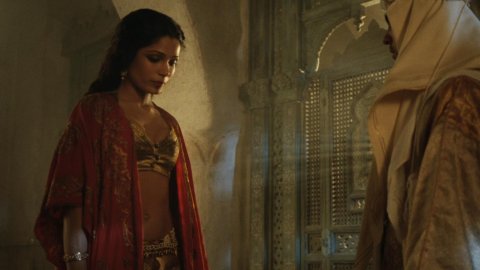 Freida Pinto - Bed Scenes in Black Gold (2011)