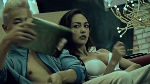 Jessica Cambensy, Candy Yuen - Bed Scenes in Zombie Fight Club (2014)