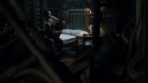 Odette Annable - Bed Scenes in Banshee s02e01-02 (2014)