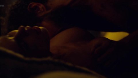 Bella Dayne - Bed Scenes in Troy: Fall of a City s01e01 (2018)