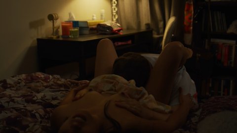 Stephanie Branco, Elizabeth Reaser - Bed Scenes in Easy s03e05 (2019)