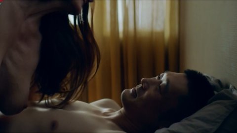 Marie Askehave - Bed Scenes in Follow the Money s03e01-03 (2019)