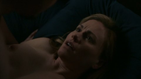 Anna Paquin - Bed Scenes in The Affair s05e06 (2019)