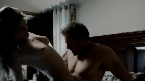 Jes Macallan, Sadie Alexandru - Bed Scenes in Femme Fatales s02e10 (2012)