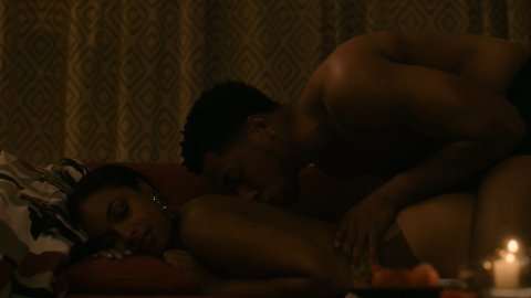 Hannaha Hall, Kandi Burruss - Bed Scenes in The Chi s03e04-05 (2020)